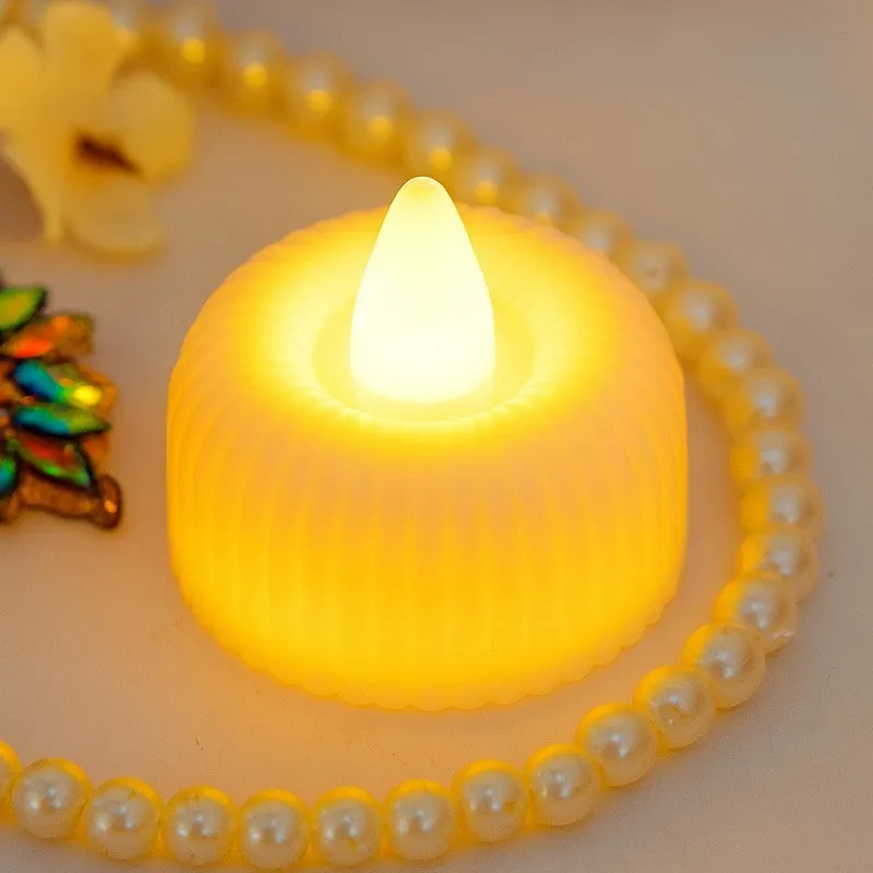 LumiAura Flickering Battery Candle - Set Of Four media 5