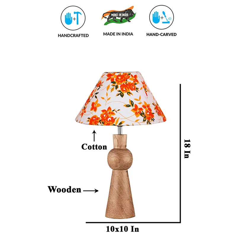 Angler Neo Printed Wooden Table Lamp - Multicolor media 5