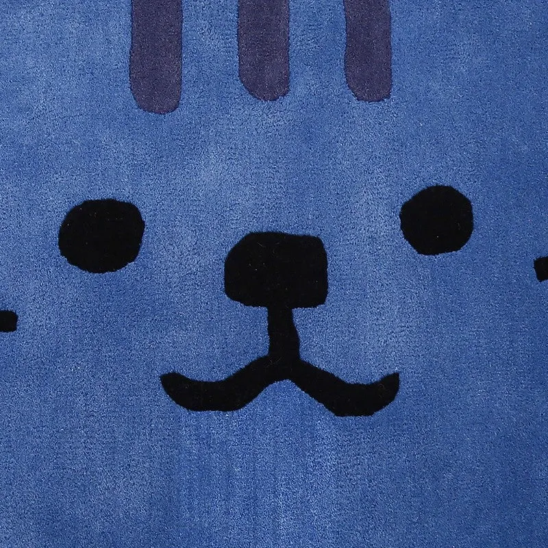 Meow Wool Carpet - Blue media 4