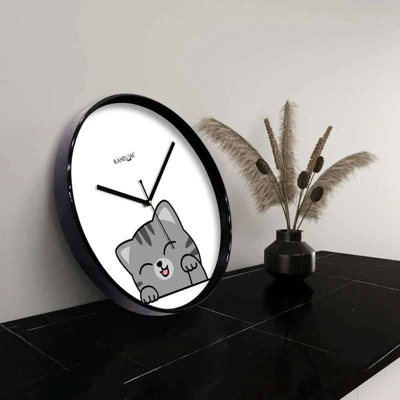 Luna Paws Wall Clock media 5