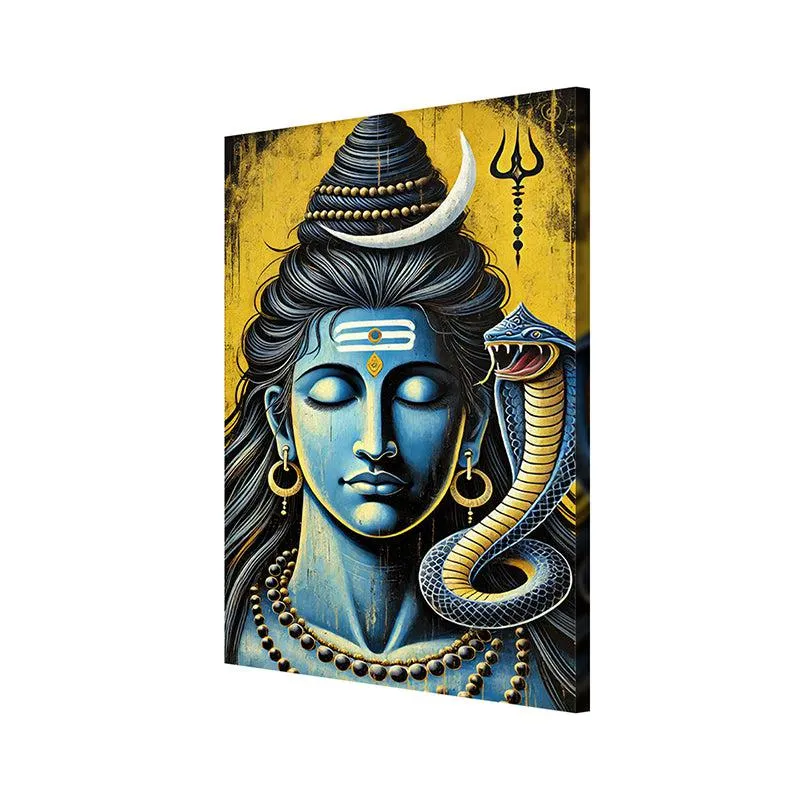 Silent Reverie Poly Canvas Wall Painting media 4