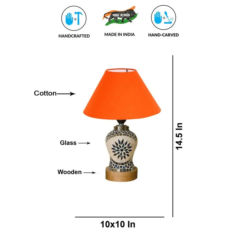 Ambirae Wooden Table Lamp - Multicolor media 9