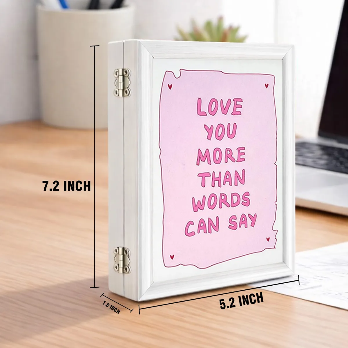 FormHaus MDF Photo Frame - White media 4