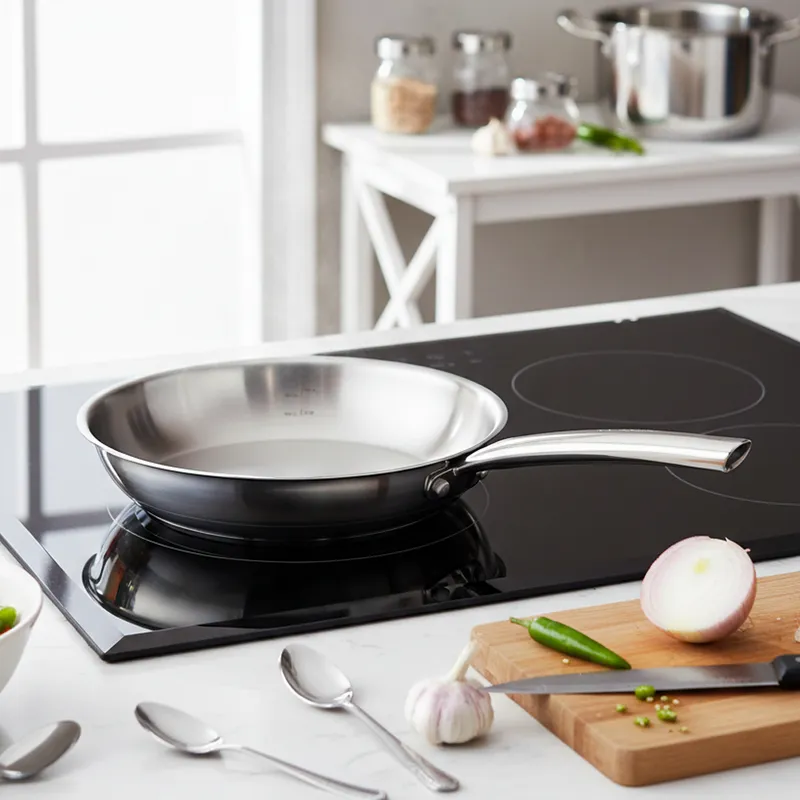 Bergner Induction Safe Frying Pan - 1000 ml/8 Inches media 1