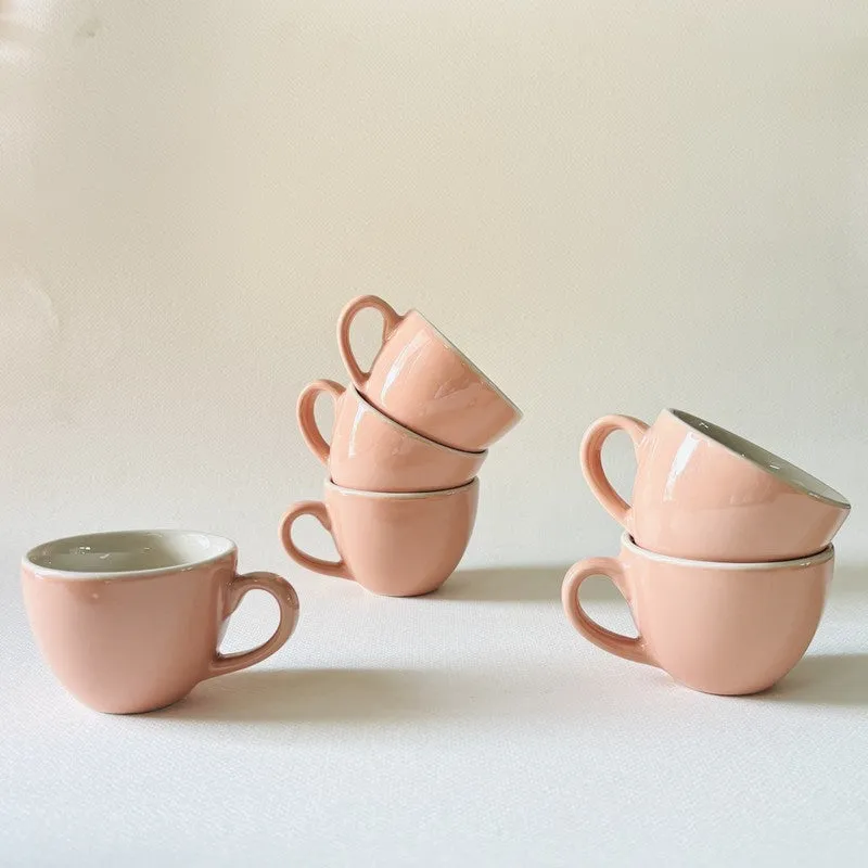 Aroma Ceramic Tea Cup (180 mL Each) - Set Of Six media 7