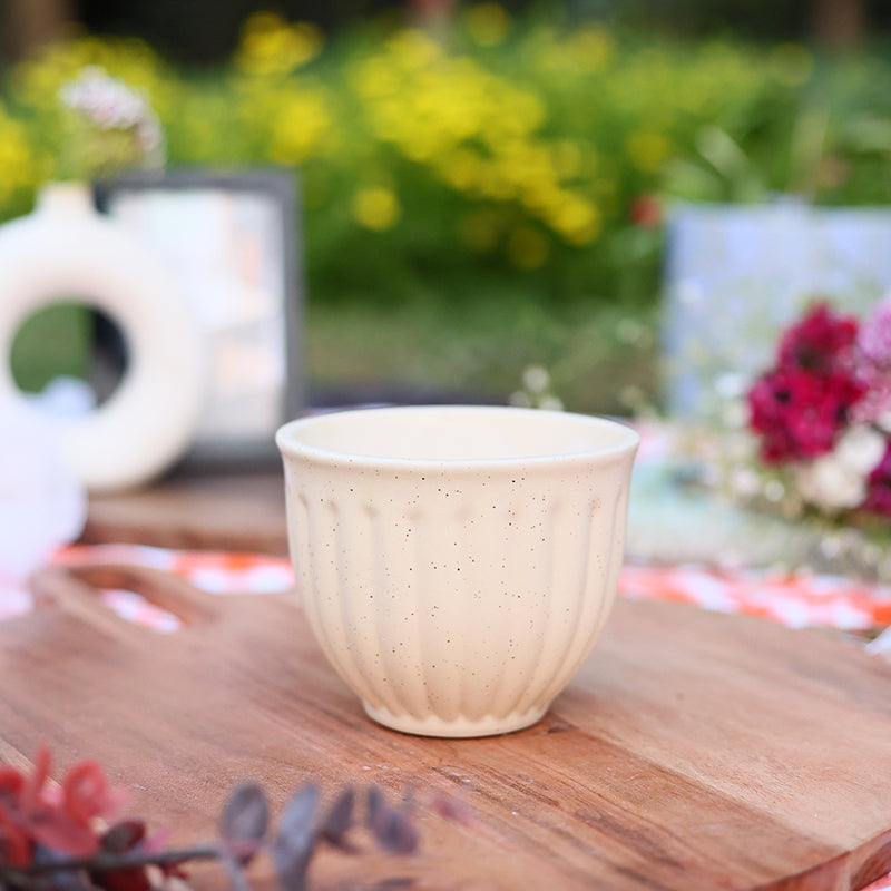 Tazio Ceramic Planter - Cream
