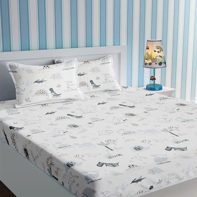 Nyla Kids Cotton Bedsheet - 210 TC media 1