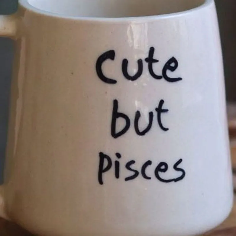 Cute But Pisces Coffee Mug (250 mL) media 3