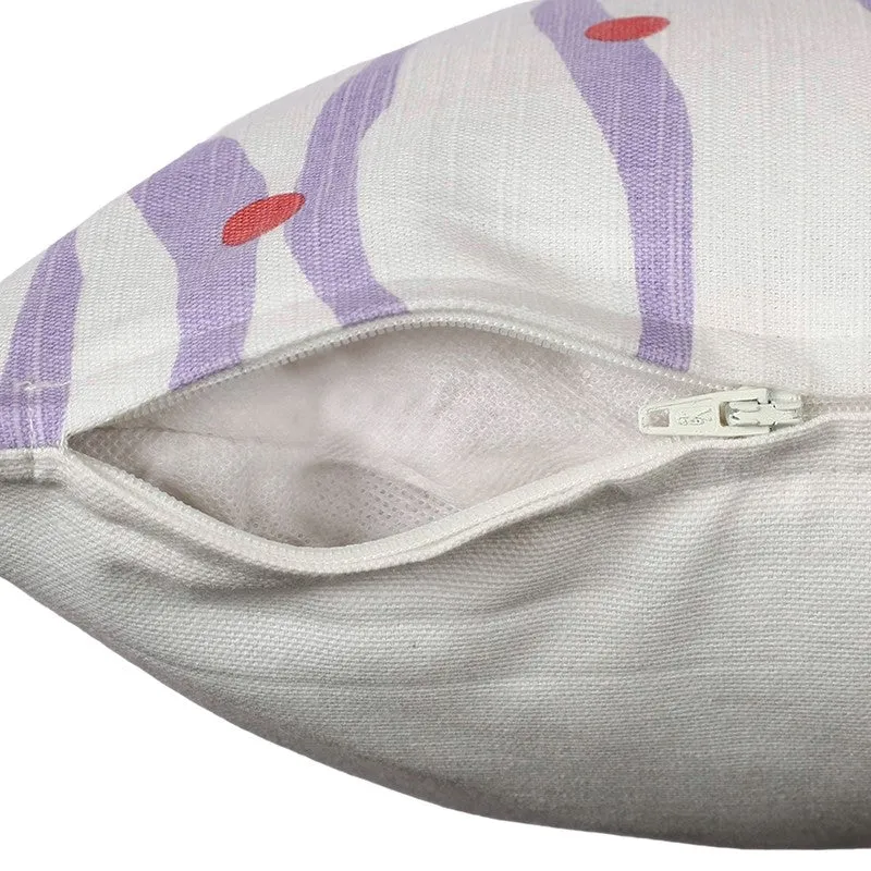 Artwave Cotton Cushion Cover (Purple) - Set of Two media 6