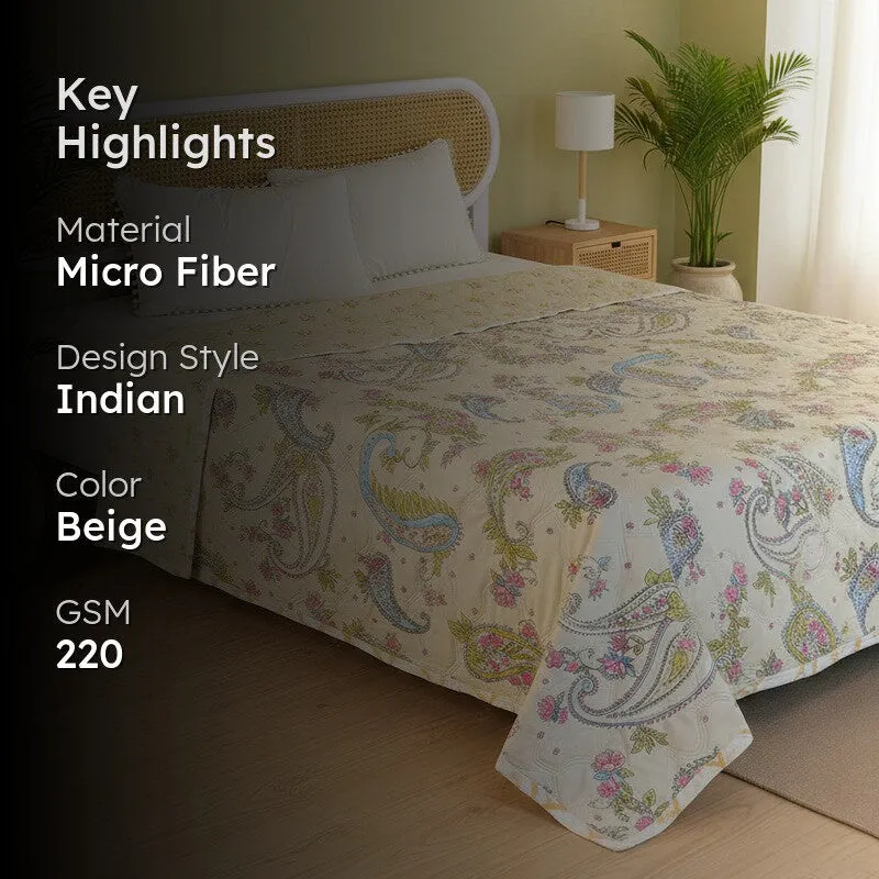 BlossomCalm Reversible Comforter - 220 GSM media 2