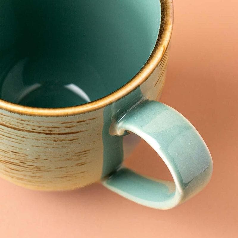 Sonoran Porcelain Coffee Mug (300 mL Each) - Set of Two media 3