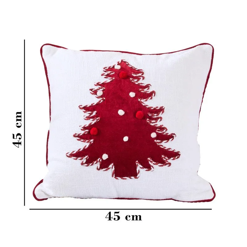 Festive Pine Cotton Cushion media 5