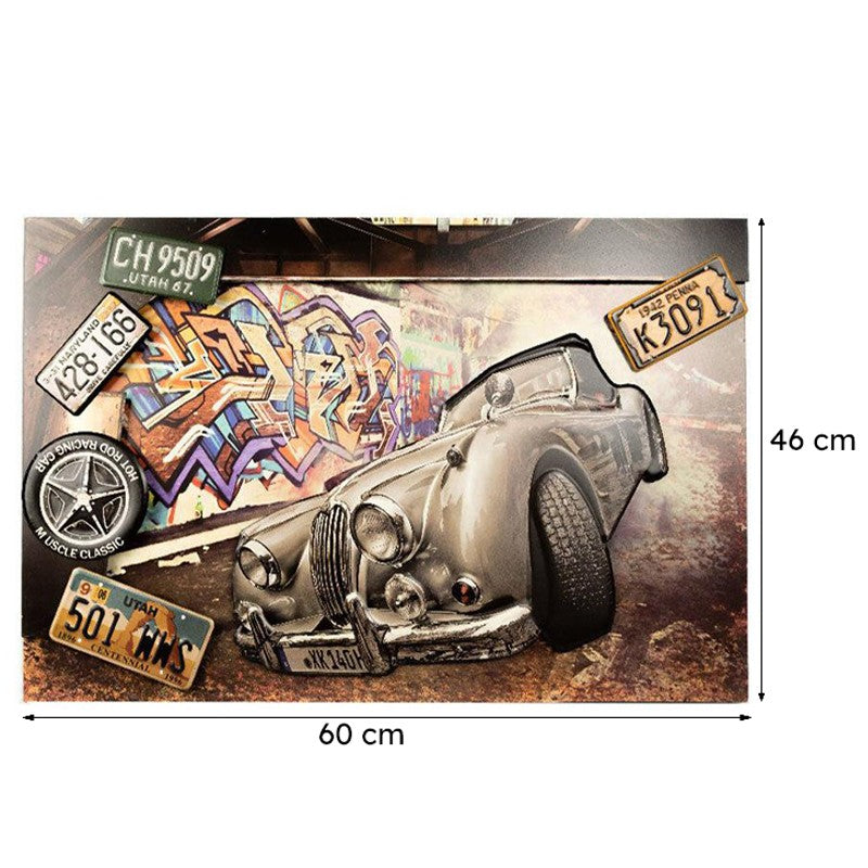 Jaguar Xk140 Wood & Metal Wall Accent media 6