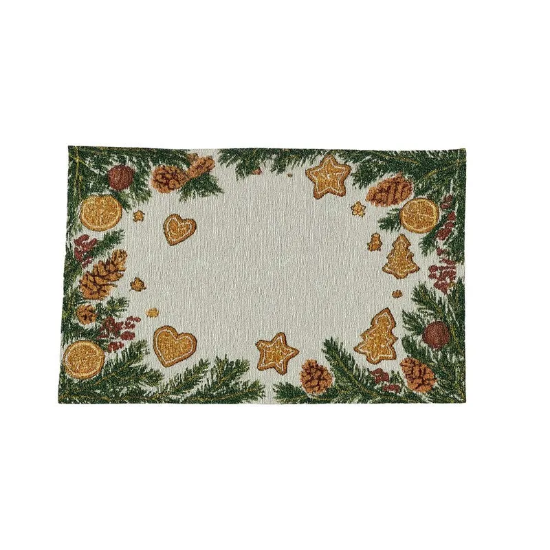 Winter Orchard Festive Table Mats - Set Of Four media 3