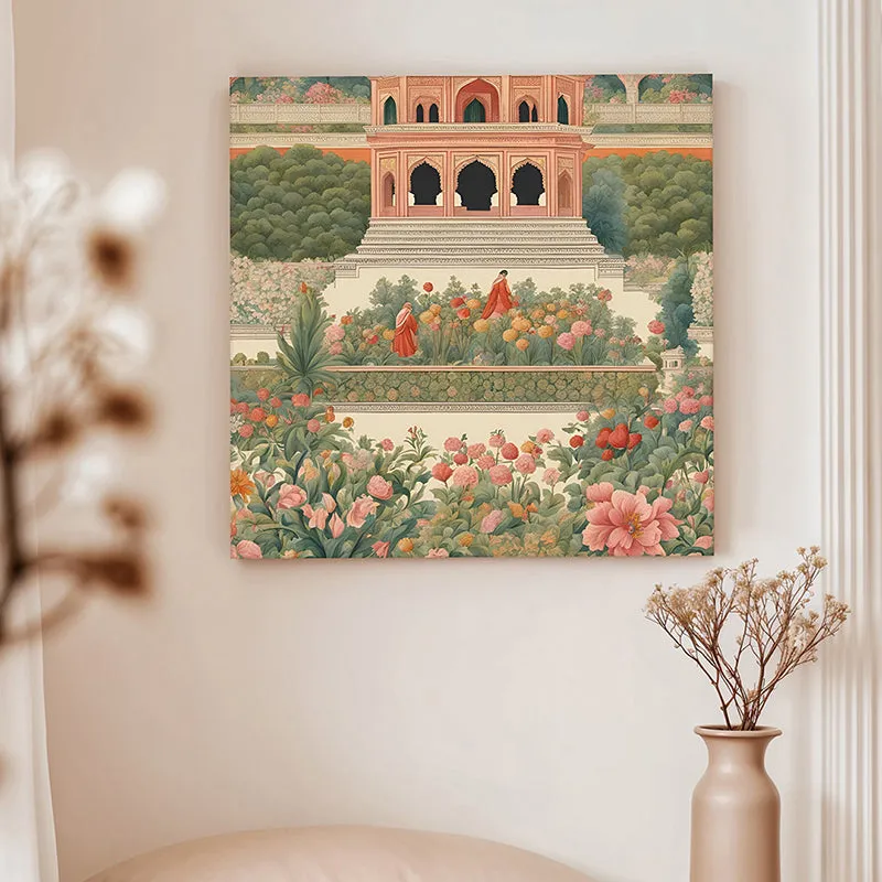 Mahal Garden Canvas Wall Art media 3