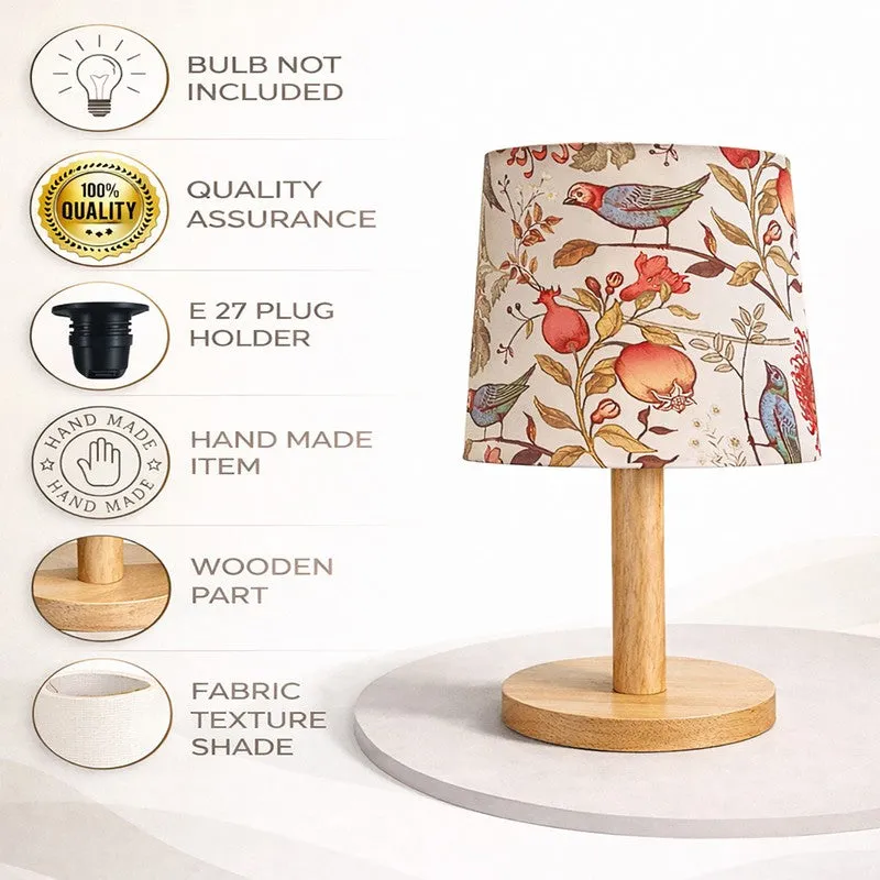 FeatherFlare Wooden Table Lamp media 4
