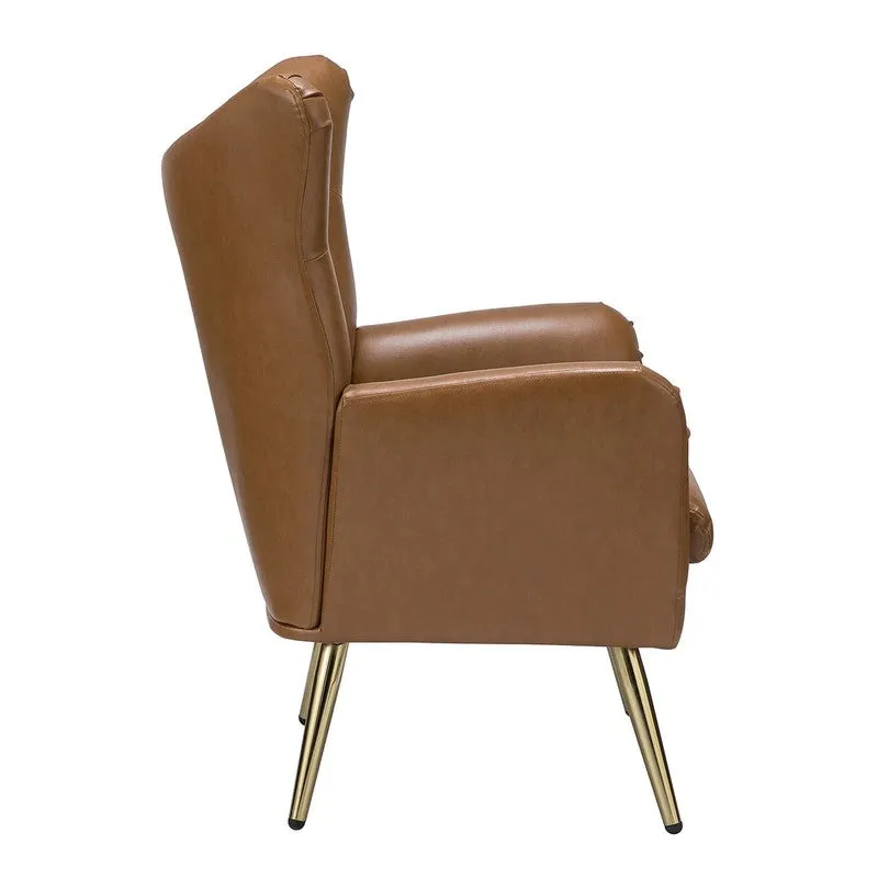 Urban Neem Wood Lounge Chair - Tan media 5