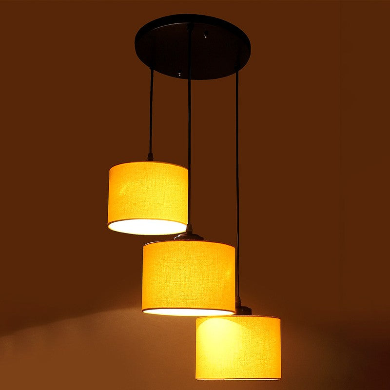 Lumera Drift Metal Ceiling Lamp - Yellow media 6
