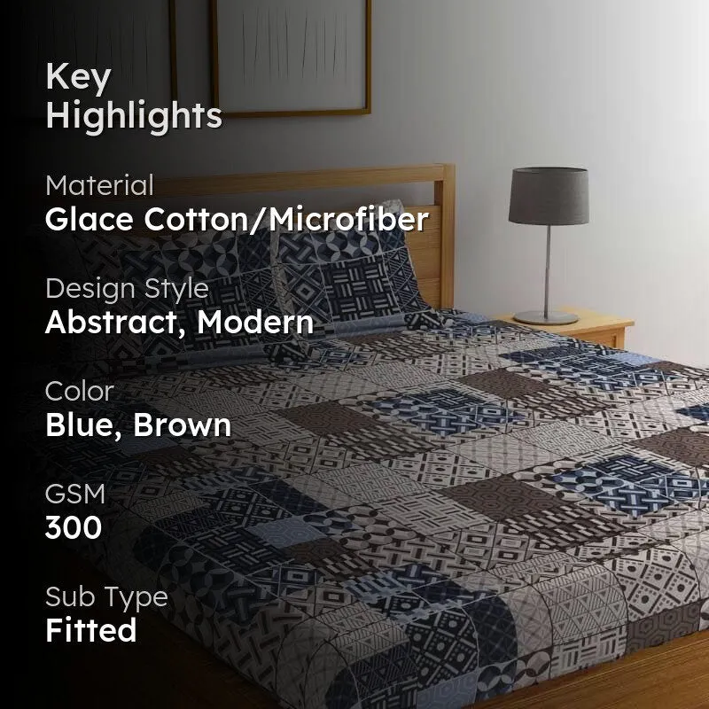 Fantasy Fiesta Fitted Microfiber Bedsheet - 300 GSM media 2