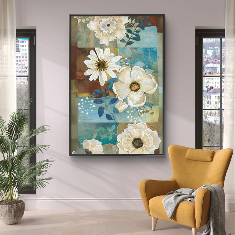 Psyche Blooms Wall Painting