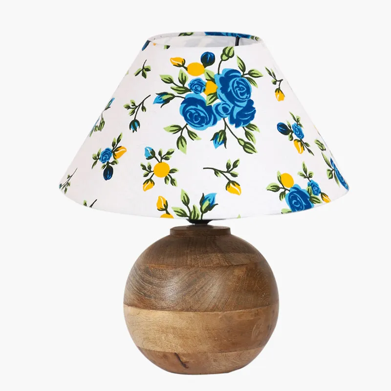 Elowen Orb Cotton Table Lamp - Multicolor media 6