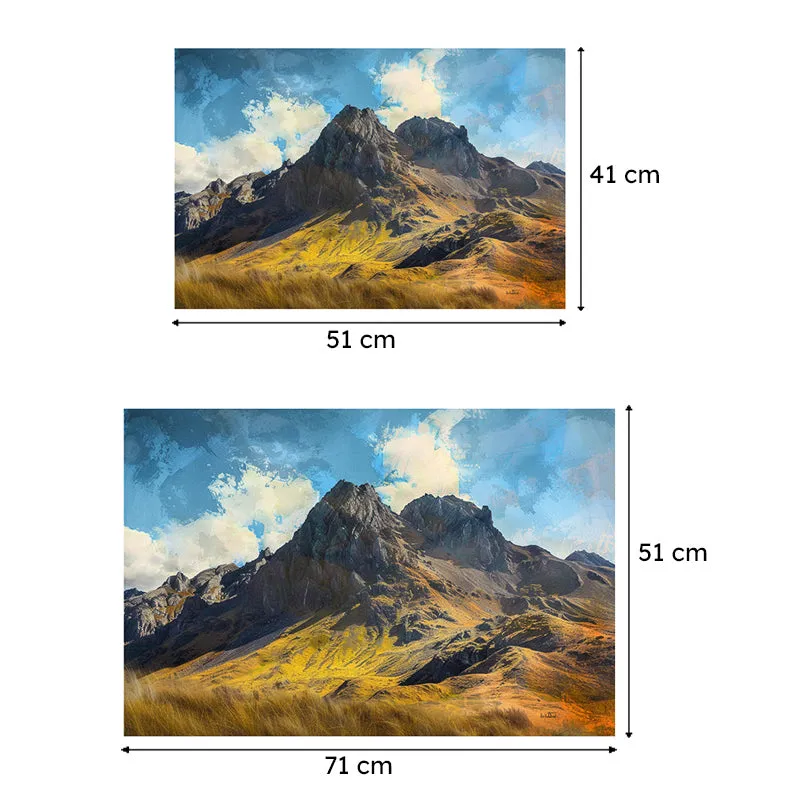 Mountains Of Vale Wall Painting media 6