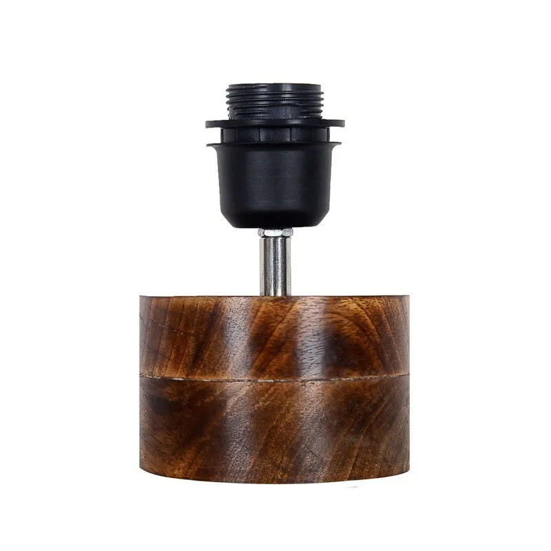 GlowLoom Designer Wooden Table Lamp - Multicolor media 5