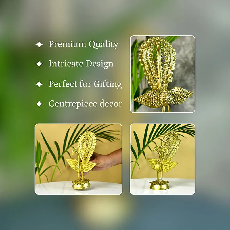 Mayoor Natan Brass Showpiece media 4