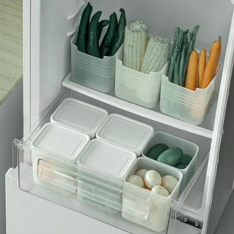 Plastic Containers with Lid (250 mL Each) - Set Of Six media 9