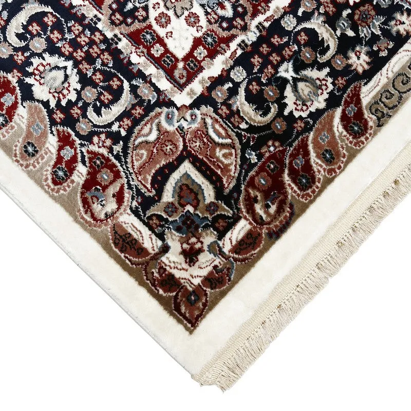 Noorza Art Silk Carpet - Maroon media 5