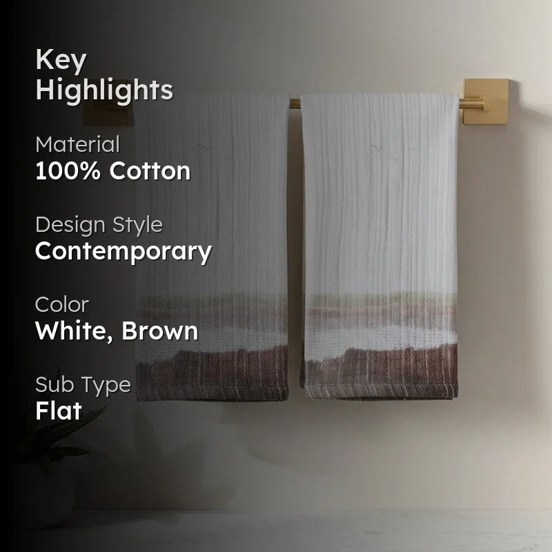 Freshara Cotton Hand Towel - Set Of Two media 2