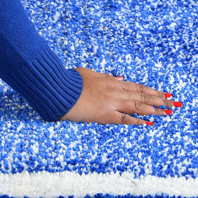 Luxe Anti Skid Bath Mat - Light Blue media 6