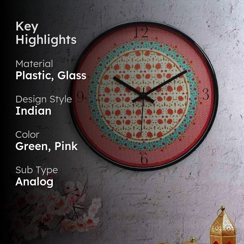 Magnate Mughal Wall Clock media 2