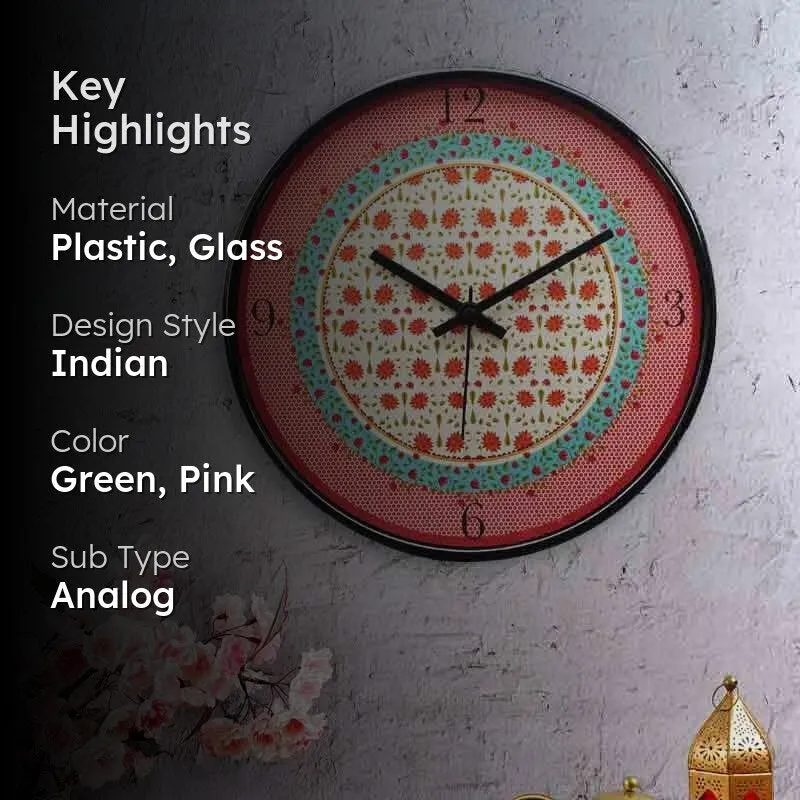 Magnate Mughal Wall Clock media 2