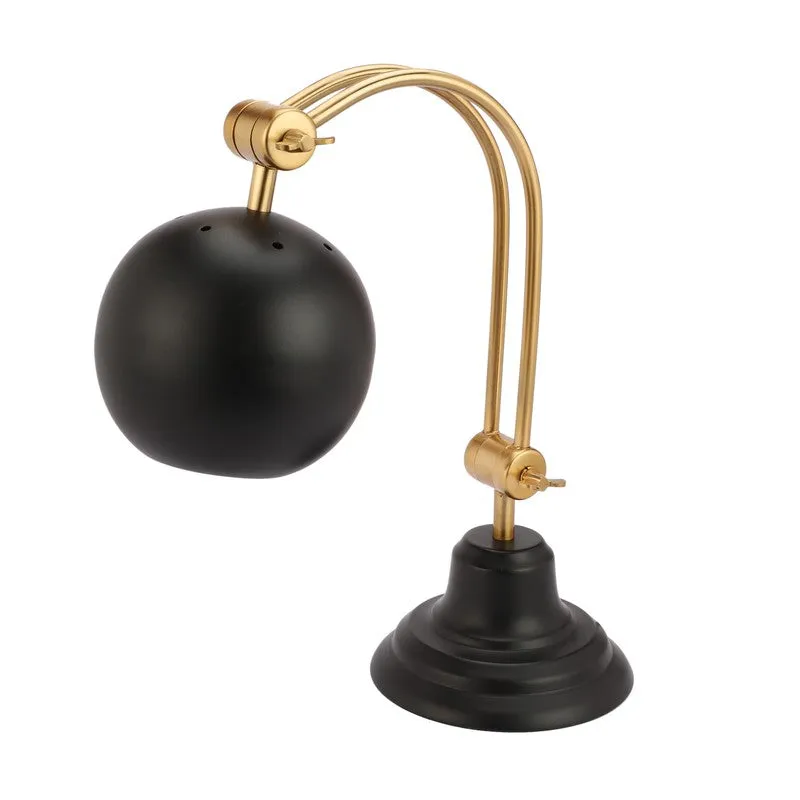Globe Poulsen Adjustable Table Lamp - Black,Gold media 5