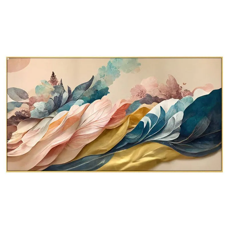 Abstract Windy Wale Canvas Wall Painting media 3