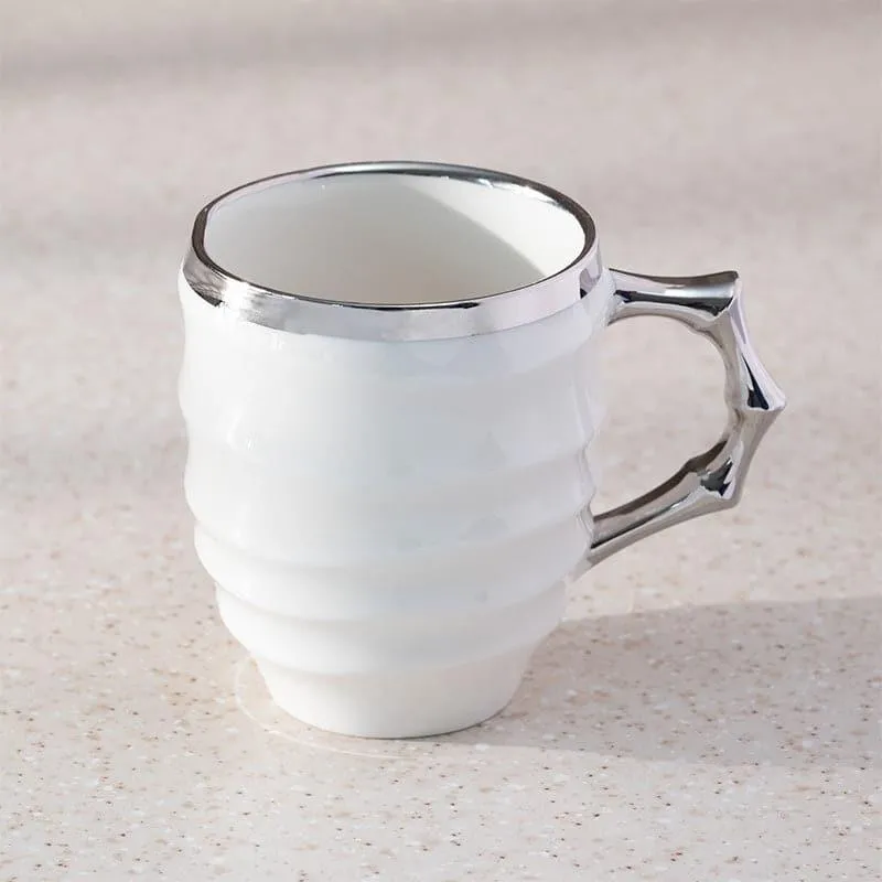 Raleigh Porcelain Coffee Mug (350 mL) - White media 1