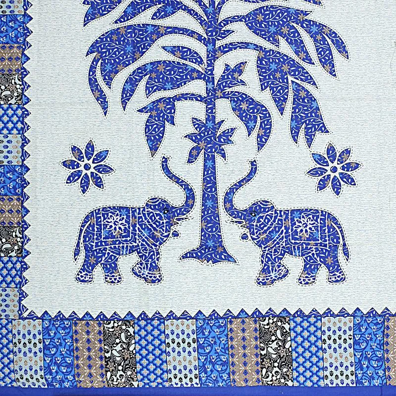 The Palmistree Diwan Set (Blue) - Six Piece Set media 5
