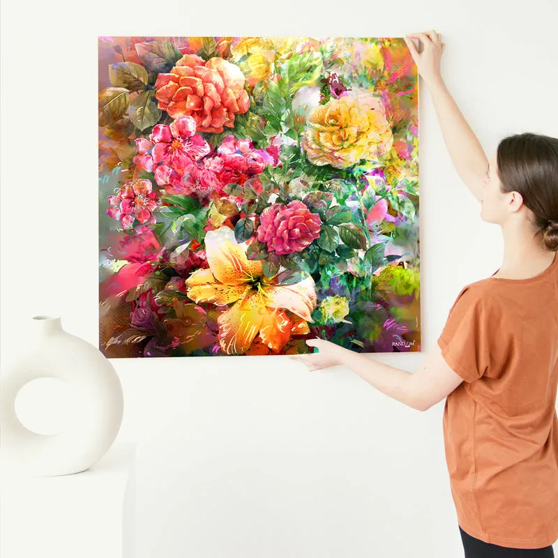 Painted Petal II Wall Painting media 3