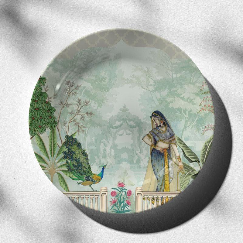 Rajasthani Lady Dancing Wall Plate