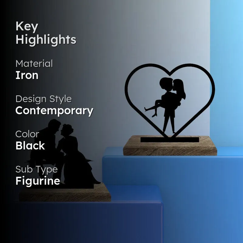 Eternal Love Showpiece - Set Of Two media 2
