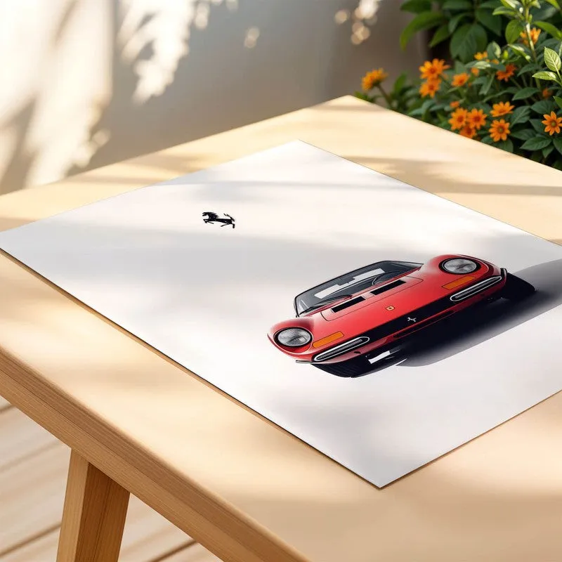 Ferrari Wall Poster - Red media 5