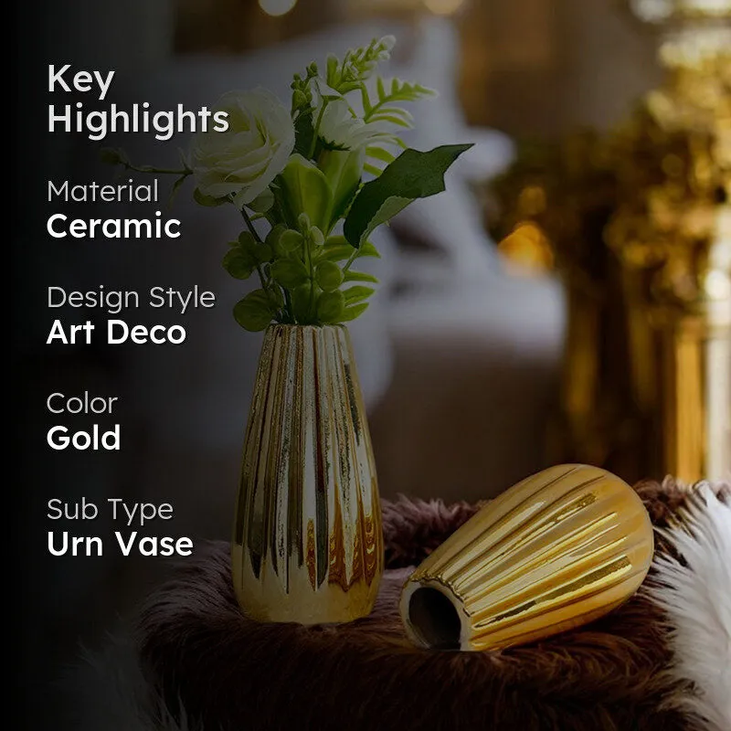 Aurum Hold Vase - Set Of Two media 2