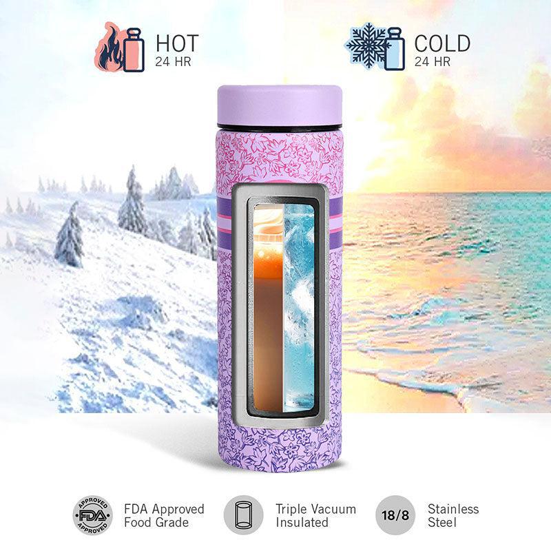 Nautica lan Hydro Insulated Stainless Steel Hot & Cold Travel Bottle - 500 mL media 5
