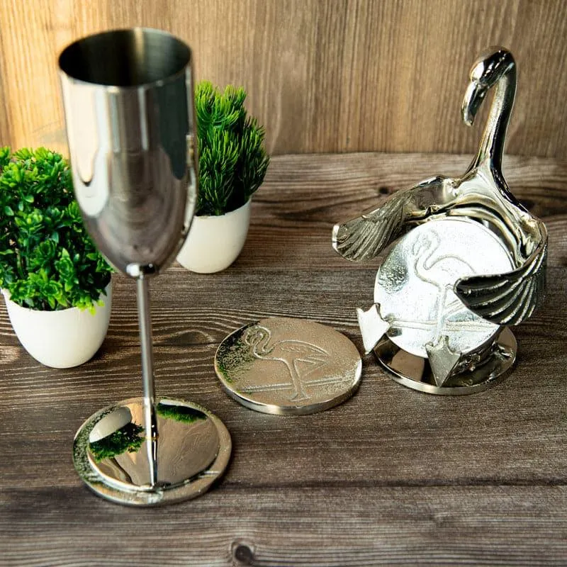 Swan Hug Coaster - Five Piece Set media 1