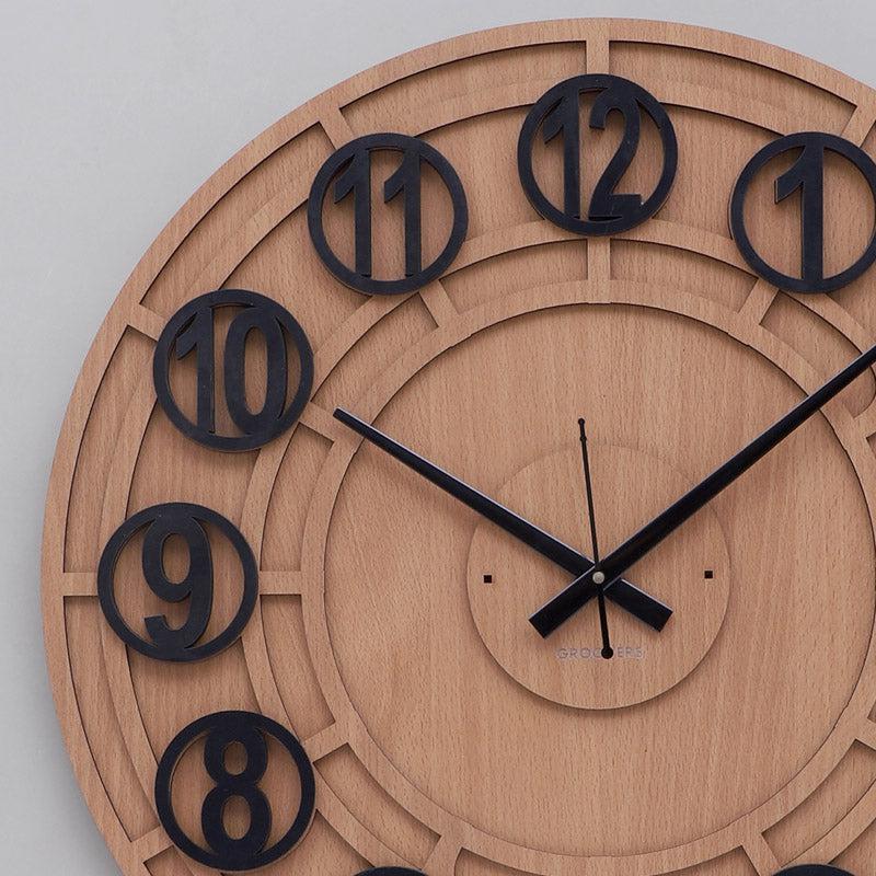 Balencia Wall Clock - Brown media 3