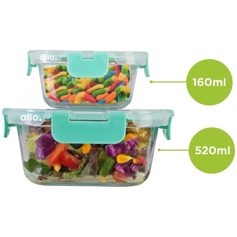 Tifran Leak Proof Glass Lunch Box - Set Of Two media 10
