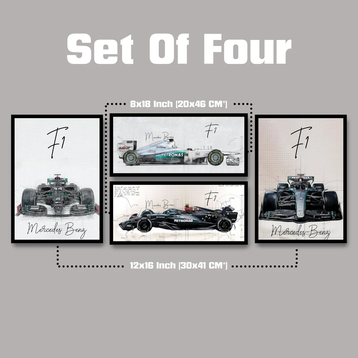 Motorsport Elite Wall Art - Set Of Four media 3