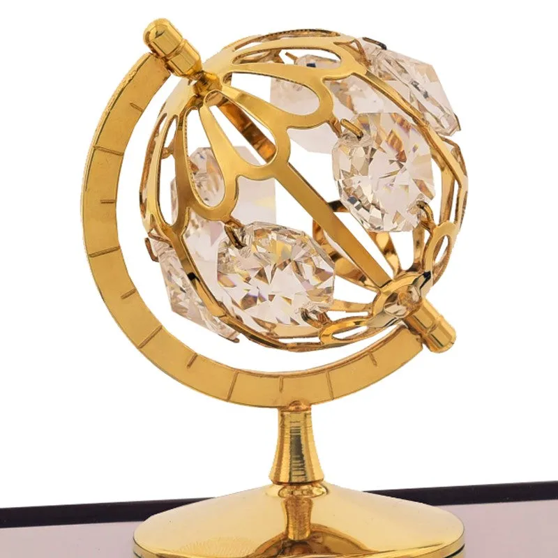 Royal Globe 24K Gold Plated Mild Steel Showpiece media 5