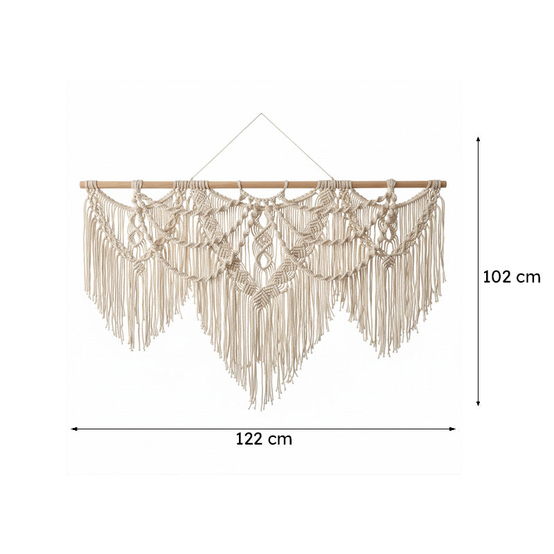 Remia Macrame Cotton Wall Accent media 5